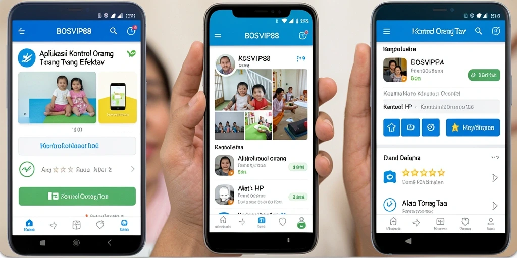 Antarmuka BOSVIP88 yang user-friendly untuk Kontrol Orang Tua.
