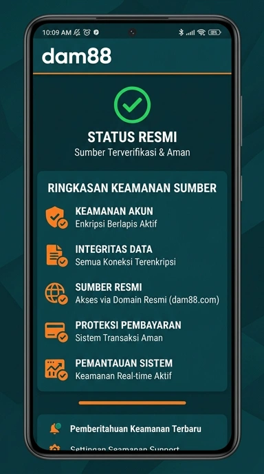 Kanal Resmi dam88 untuk Pengguna Android